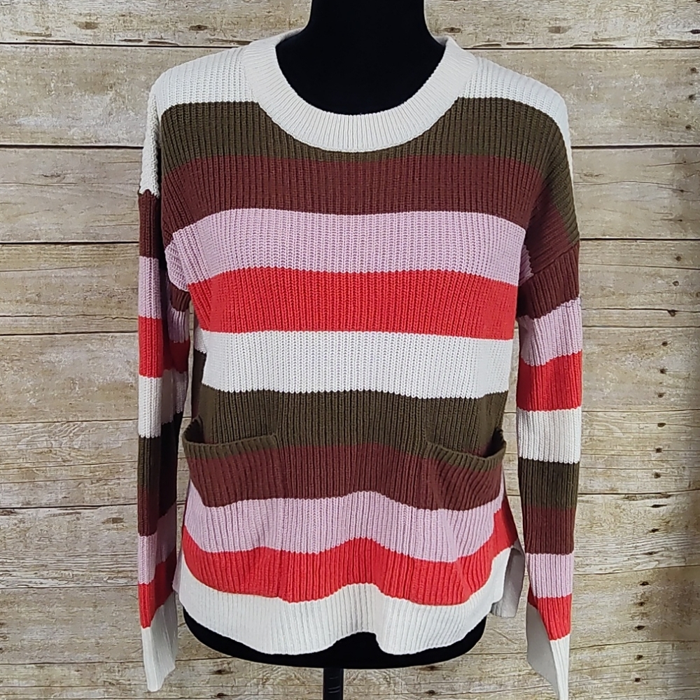 Madewell Patch Pocket Pullover Sweater